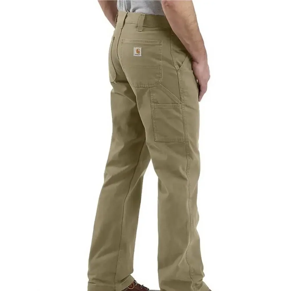 Carhartt B324 Relaxed Fit Khaki Work Pants Men's 32x32 Canvas 100% Cotton